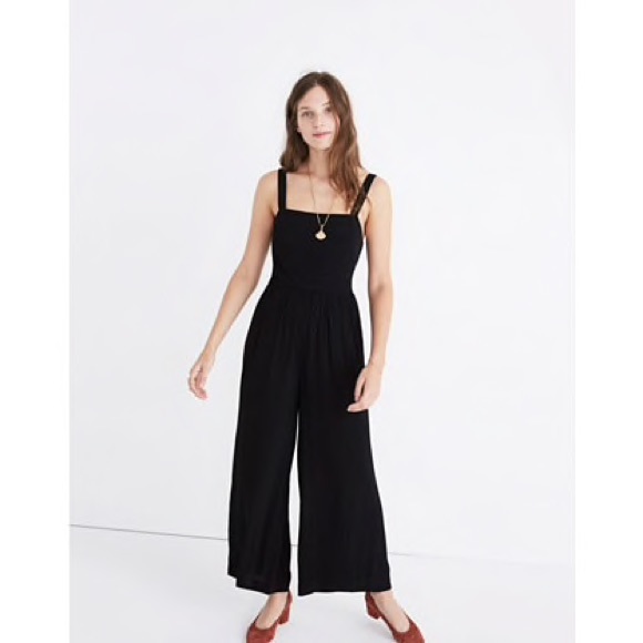 Madewell Pants - Smocked Crop Jumpsuit Madewell